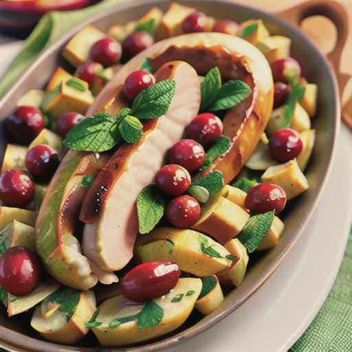 Cranberry, Sausage and Apple Stuffing