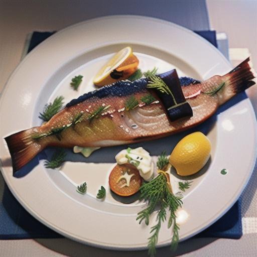 Grilled Trout With Dill and Lemon