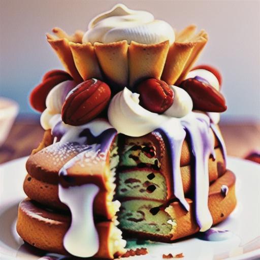 Gluten-free yoghurt cake with ricotta cream recipe