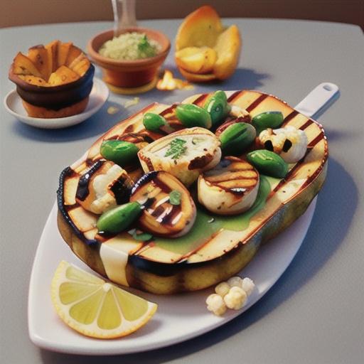 Grilled Truffle-Parmesan Cauliflower Steaks