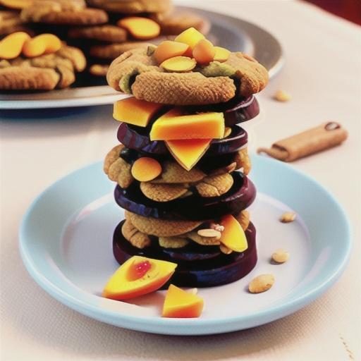 Apricot and sultana oat cookies