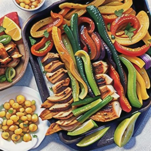 Sheet Pan Chicken Fajitas