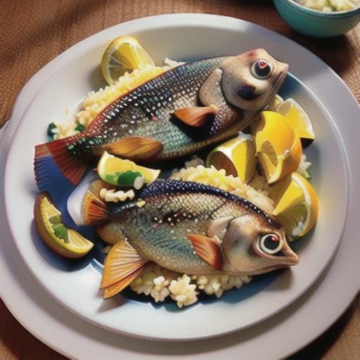 Butter-Baked Tilapia and Coconut Rice