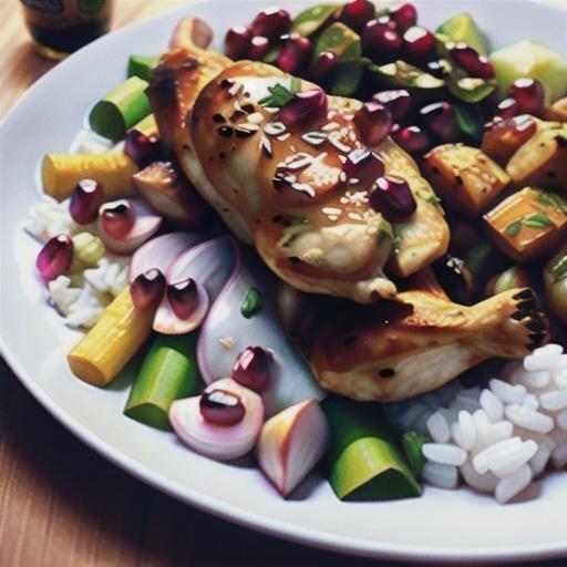 Khoresht Fesenjaan (Chicken with Pomegranate Sauce)