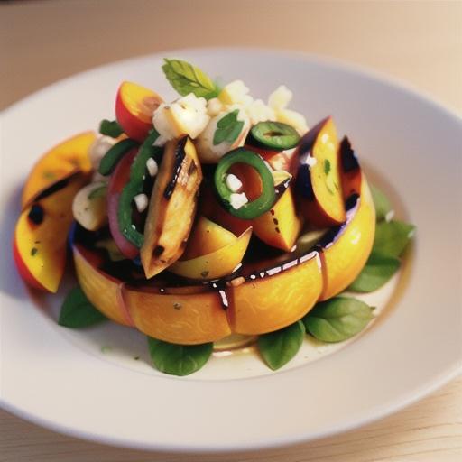 Grilled Ginger-Peach Chicken Breast