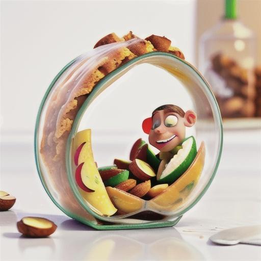 Apple and almond slice