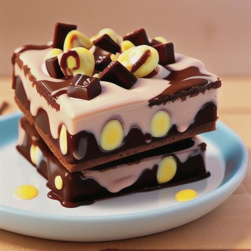 Caramel-Toffee Chunk Brownies