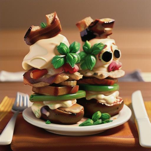 Bacon-Stuffed Pork Chops with Creamy Balsamic Sauce