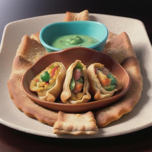 Vegetable Curry Samosas