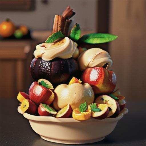 Larra's Baked Spiced Apples and Oranges