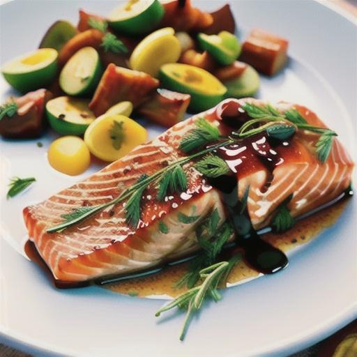 Maple-Glazed Salmon