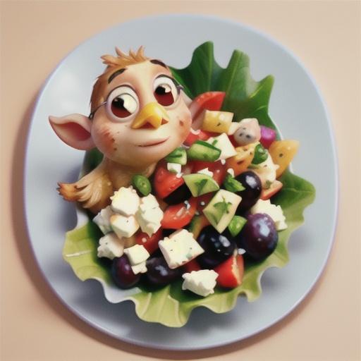 Chicken with grape and goat's cheese salsa