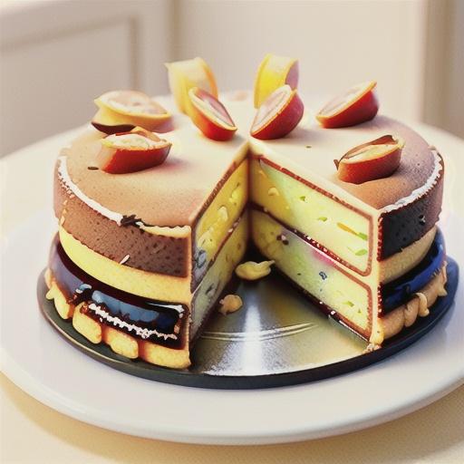 Citrus semolina syrup cake