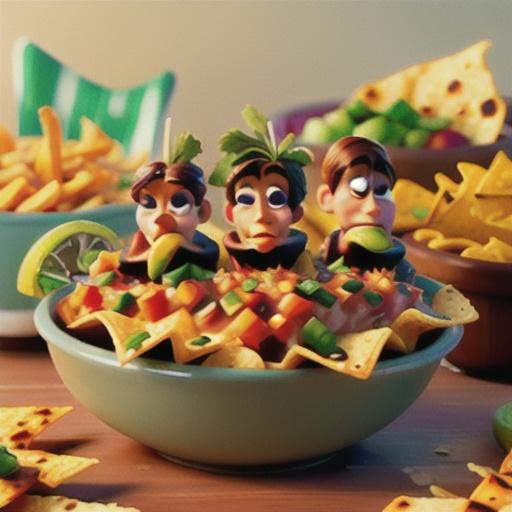 Smoky Chicken Nachos