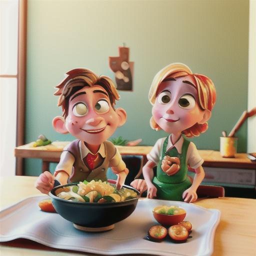 Crispy noodle and pork stir-fry