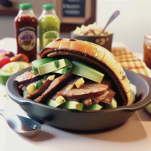 Sweet and Tangy Pulled Pork in the Slow Cooker