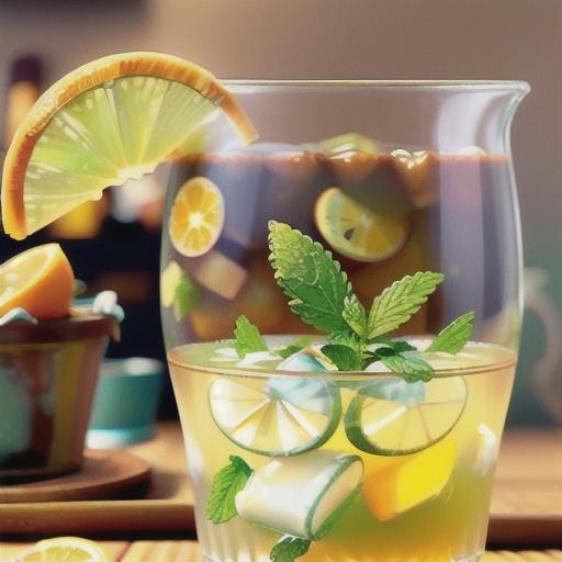 Mint Tea Punch