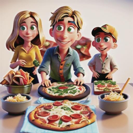 Prosciutto, rocket & tomato pizza