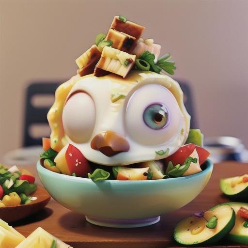 Chicken Salad with Crushed Pineapple