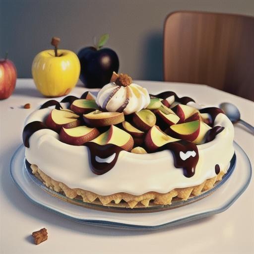 Maple Crunch Cream Pie