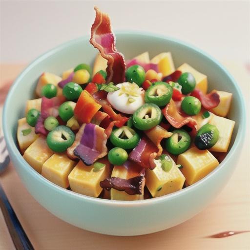Rutabaga Smash with Bacon