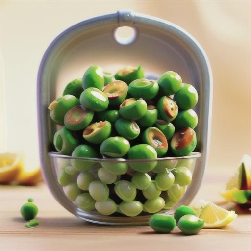 Baby Peas with Lemon Pepper and Honey