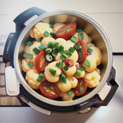 Instant Pot® Mashed Cauliflower with Garlic