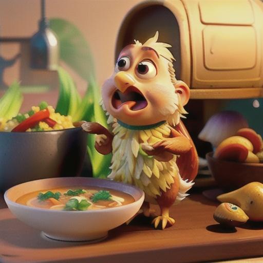 Asian Chicken and Corn Soup