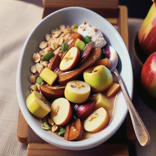 Bircher-Style Overnight Muesli with Apples