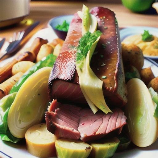 Slow Cooker Corned Beef and Cabbage