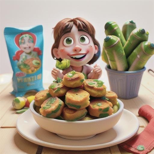 Rice & vegetable fritters