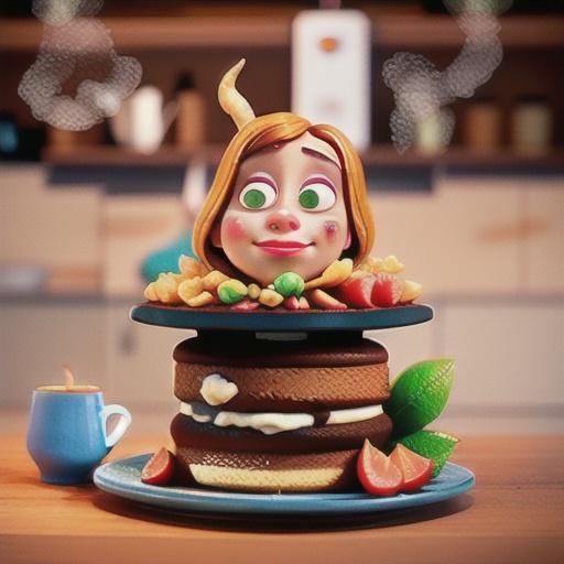 Spiced condensed milk cake with roast rhubarb recipe