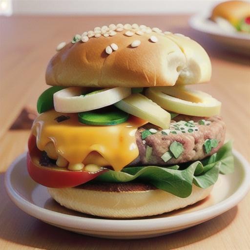 Gluten-Free Sesame Seed Hamburger Buns