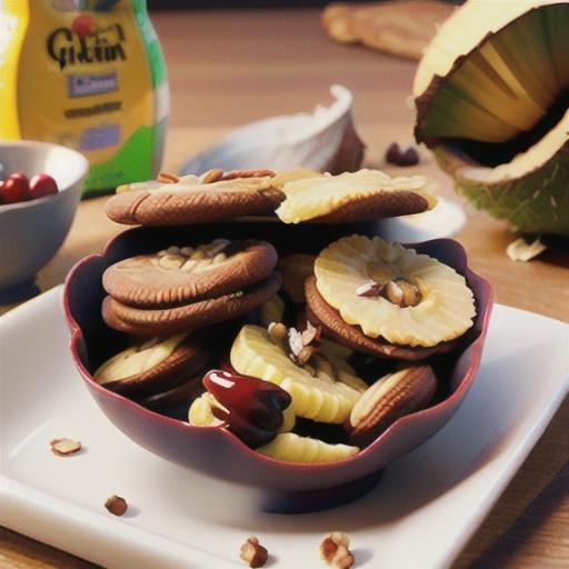 Gluten-Free Banana, Coconut and Dried Cherry Breakfast Cookies