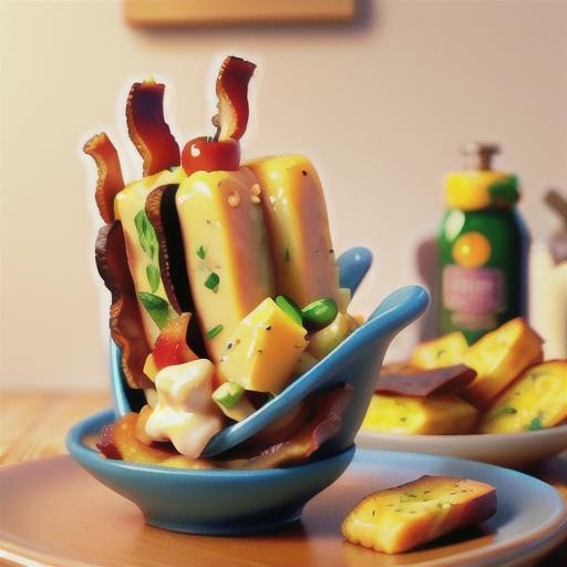 Cheesy Apple-Bacon Brunch