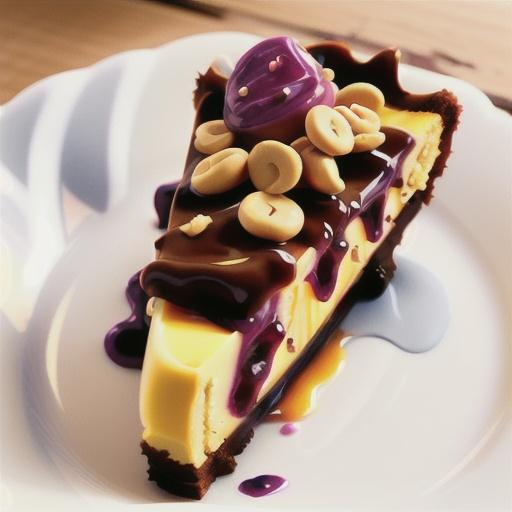 Peanut Butter and Jelly Cheesecake