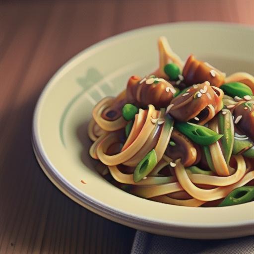 Sweet and Savory Garlic Noodles