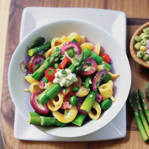 Taste-of-spring pasta salad