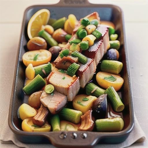 Maple rosemary rack of lamb