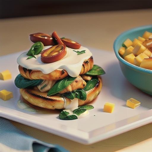 Spinach and Cream Cheese Stuffed Chicken Breast