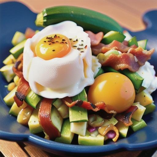 Zucchini-Bacon Succotash