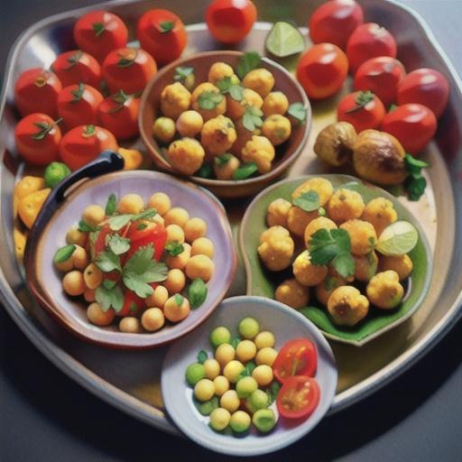 Easy Vegan Sheet Pan Roasted Cauliflower, Tomatoes, and Garbanzo Beans