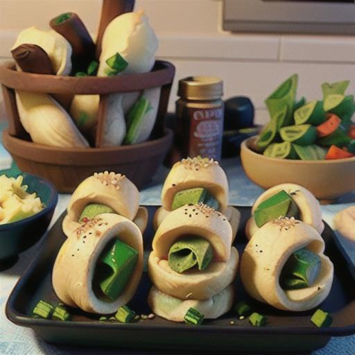 Garlic and Chive Mashed Potato Rolls