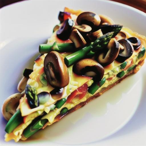 Asparagus and Mushroom Frittata