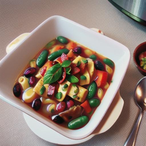 Instant Pot Cranberry Bean Soup