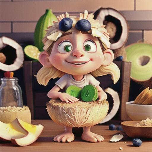 Coconut-Topped Oatmeal Cake