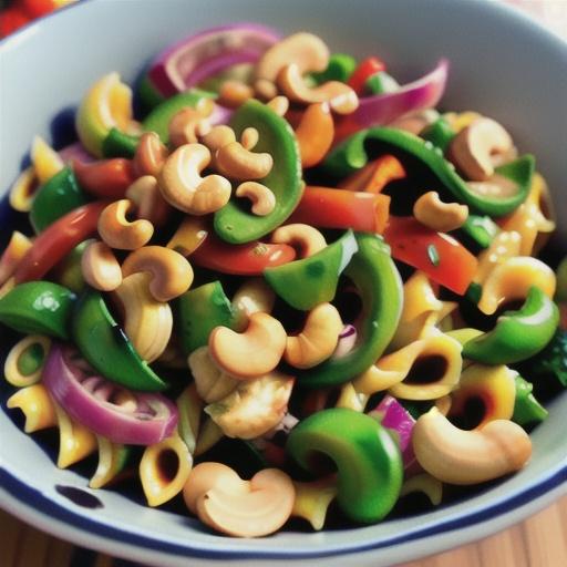 Cashew Chicken Pasta Salad
