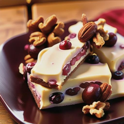 Cranberry Bars with Cream Cheese Frosting