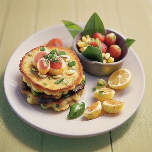 Salmon and potato cake