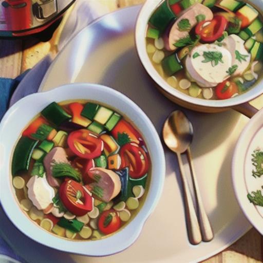 Instant Pot Lentil Chicken Noodle Soup